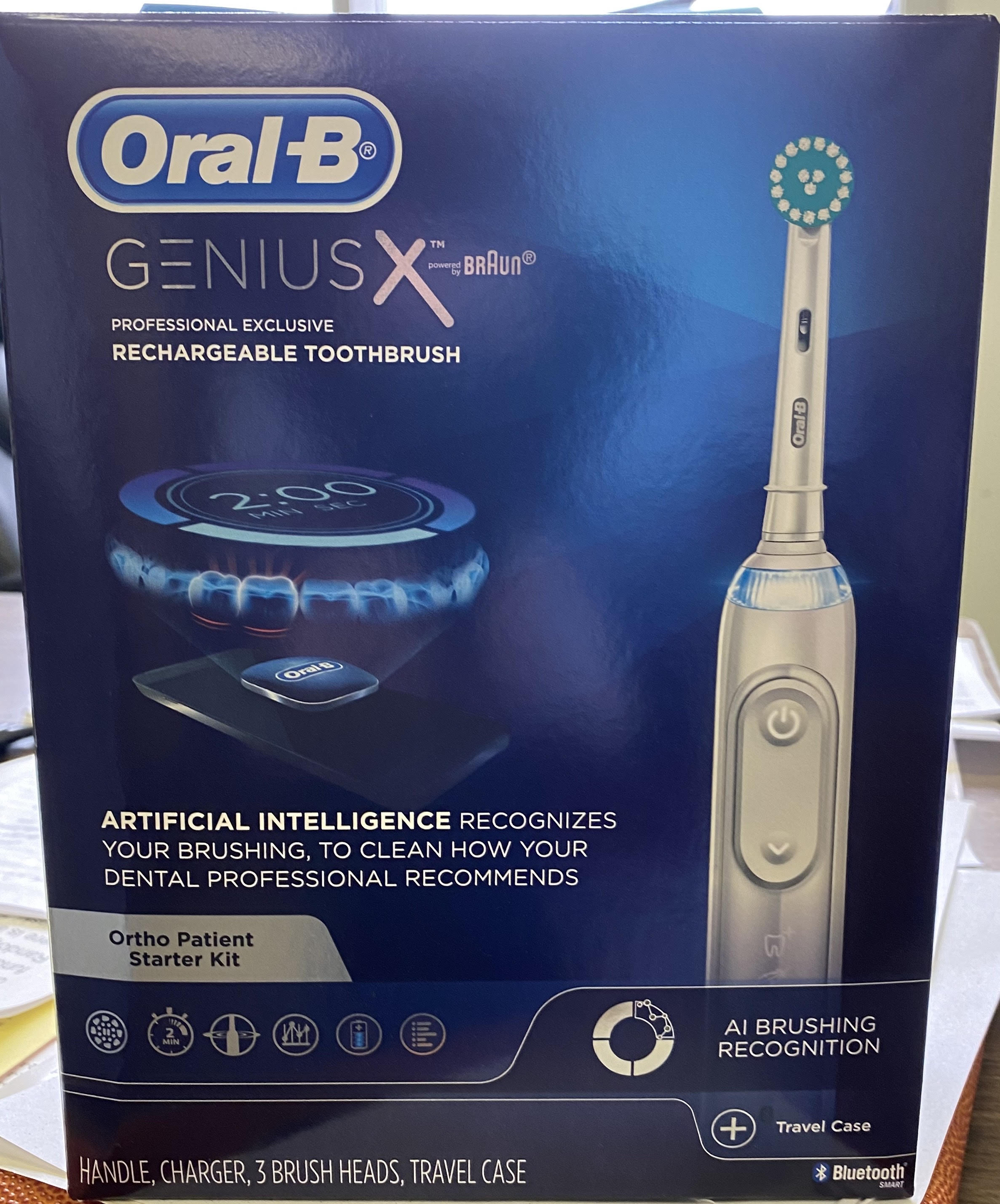 oral b genius x ortho patient starter kit
